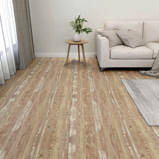 Berkfield Self-adhesive Flooring Planks 55 pcs PVC 5.11 m�__ Brown