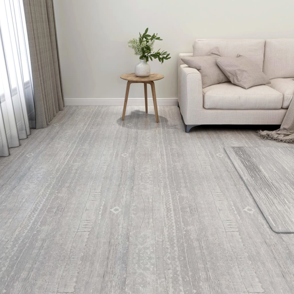 Berkfield Self-adhesive Flooring Planks 55 pcs PVC 5.11 må_ Grey