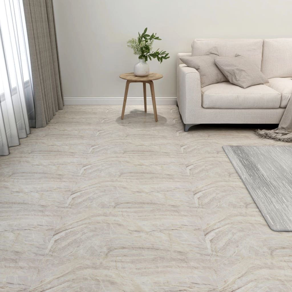 Berkfield Self-adhesive Flooring Planks 55 pcs PVC 5.11 m�__ Beige