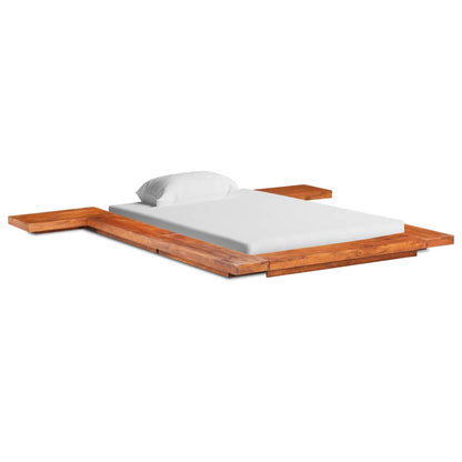 Berkfield Japanese Futon Bed Frame Solid Acacia Wood 120x200 cm