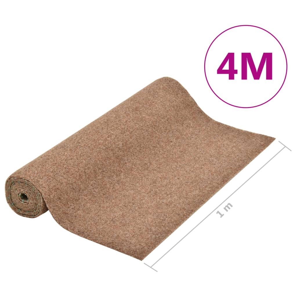 Berkfield Artificial Grass with Studs 4x1 m Beige
