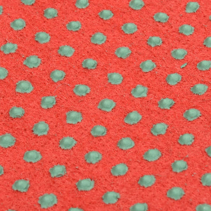 Berkfield Artificial Grass with Studs 5x1 m Red