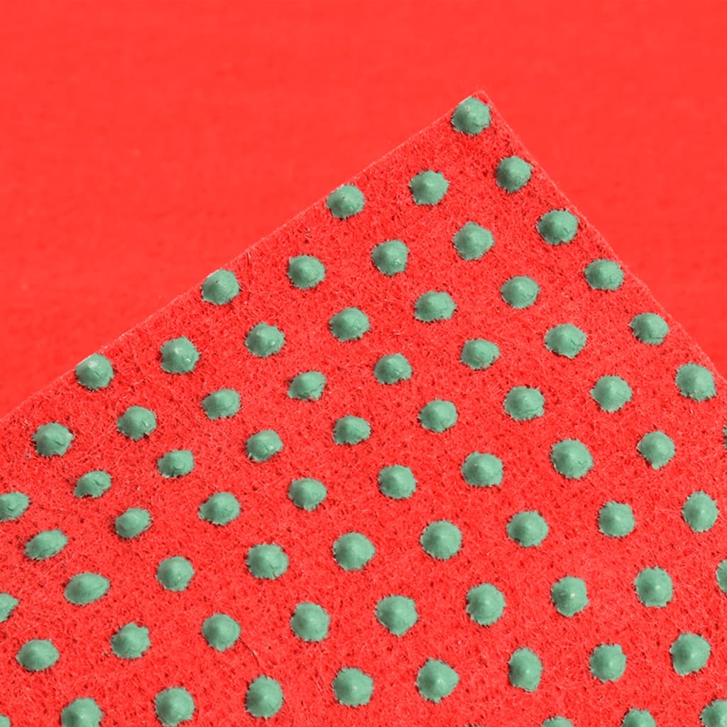 Berkfield Artificial Grass with Studs 10x1 m Red