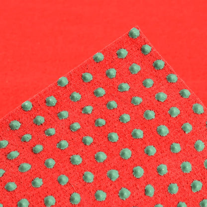 Berkfield Artificial Grass with Studs 10x1 m Red