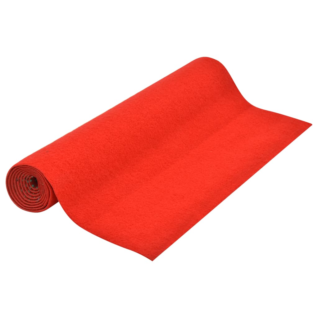 Berkfield Artificial Grass with Studs 5x1.33 m Red