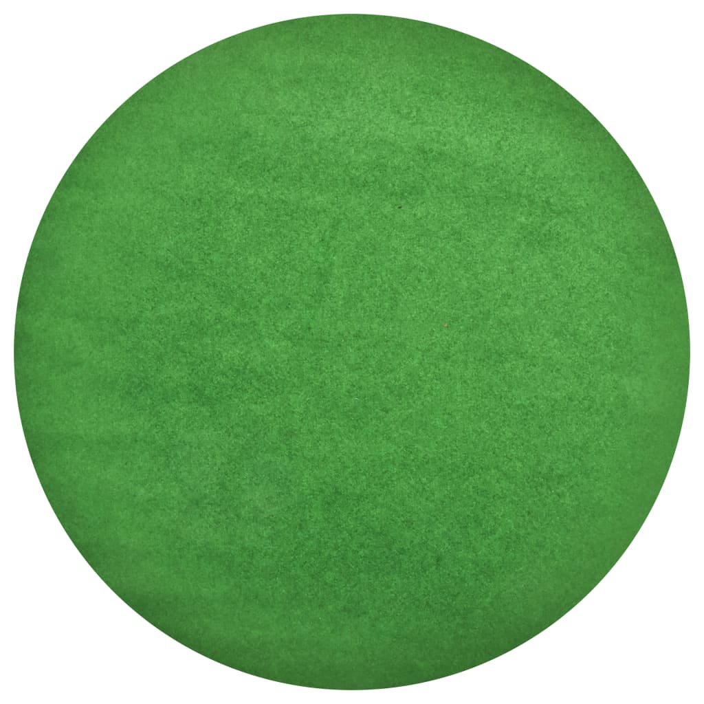 Berkfield Artificial Grass with Studs Dia.170 cm Green Round