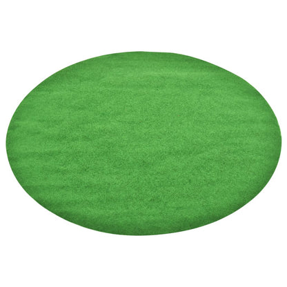 Berkfield Artificial Grass with Studs Dia.170 cm Green Round