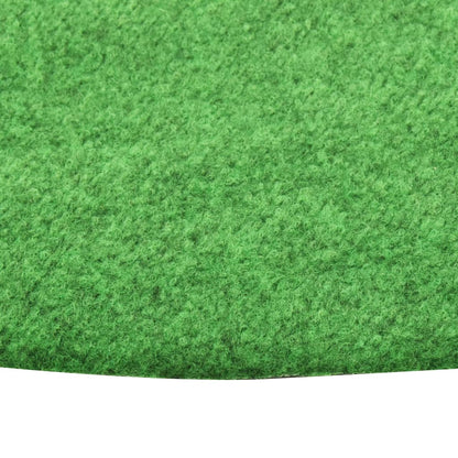Berkfield Artificial Grass with Studs Dia.170 cm Green Round