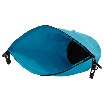 Berkfield Dry Bag with Zipper Blue 15 L PVC