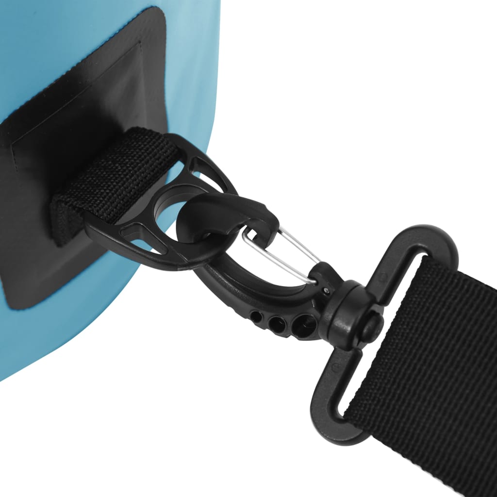 Berkfield Dry Bag with Zipper Blue 15 L PVC