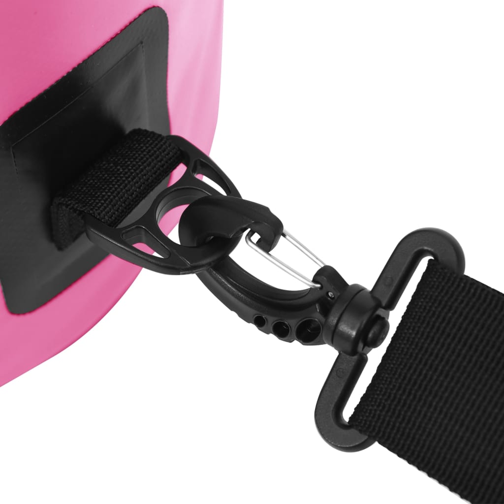 Berkfield Dry Bag with Zipper Pink 20 L PVC