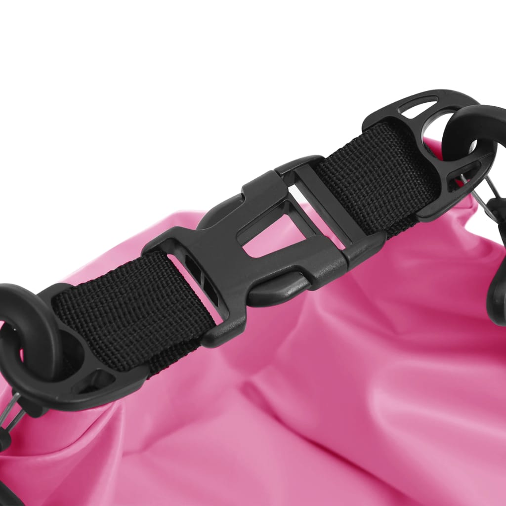 Berkfield Dry Bag with Zipper Pink 20 L PVC