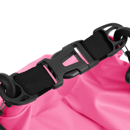 Berkfield Dry Bag with Zipper Pink 20 L PVC