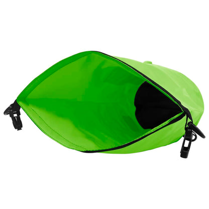 Berkfield Dry Bag with Zipper Green 15 L PVC
