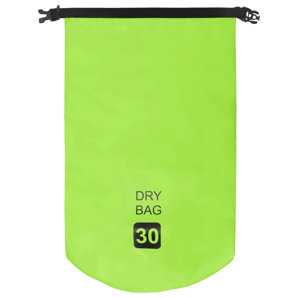 Berkfield Dry Bag Green 30 L PVC