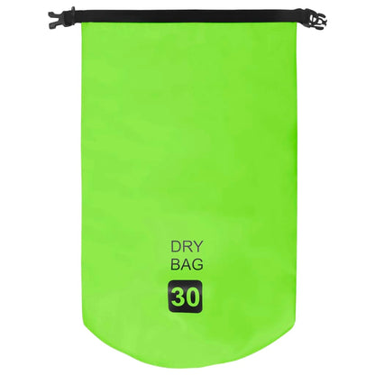 Berkfield Dry Bag Green 30 L PVC