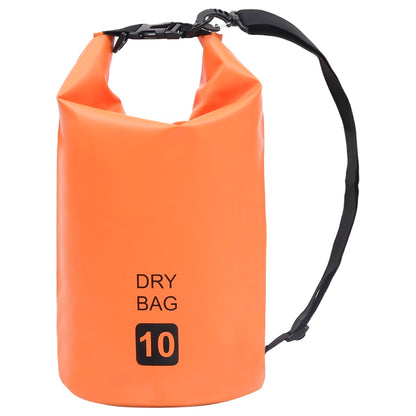 Berkfield Dry Bag Orange 10 L PVC