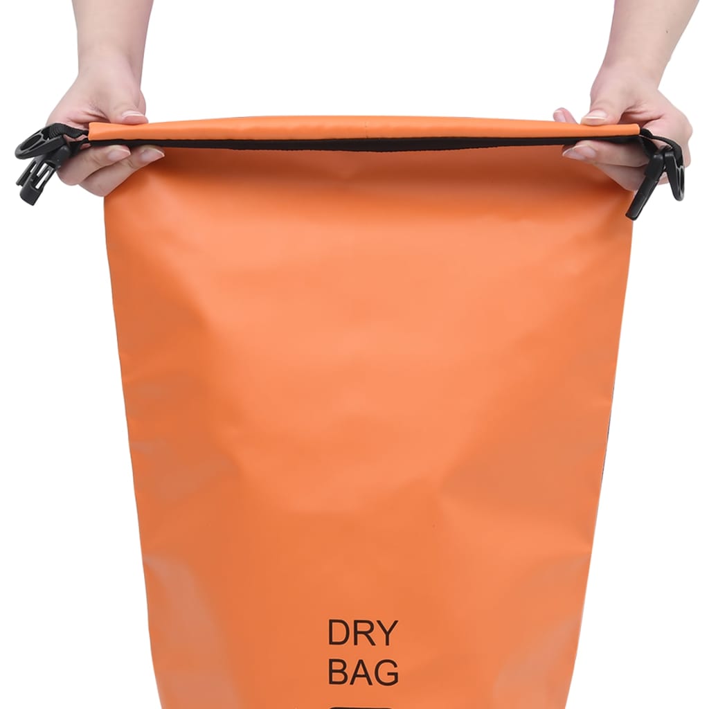 Berkfield Dry Bag Orange 10 L PVC
