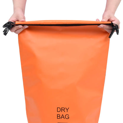 Berkfield Dry Bag Orange 10 L PVC