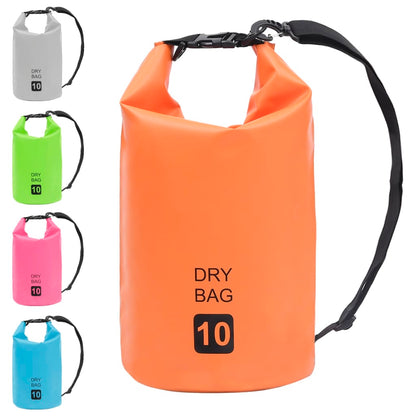 Berkfield Dry Bag Orange 10 L PVC