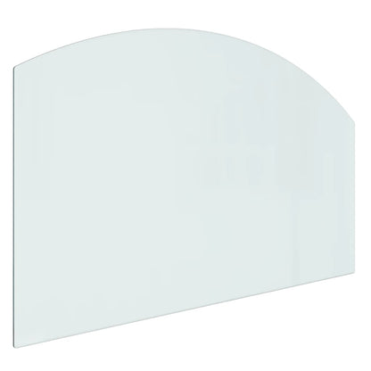 Berkfield Fireplace Glass Plate 100x60 cm