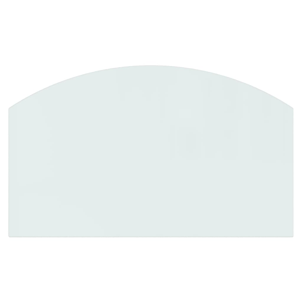 Berkfield Fireplace Glass Plate 100x60 cm