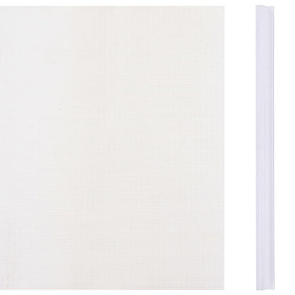 Berkfield Garden Privacy Screens 4 pcs PVC 35x0.19 m White