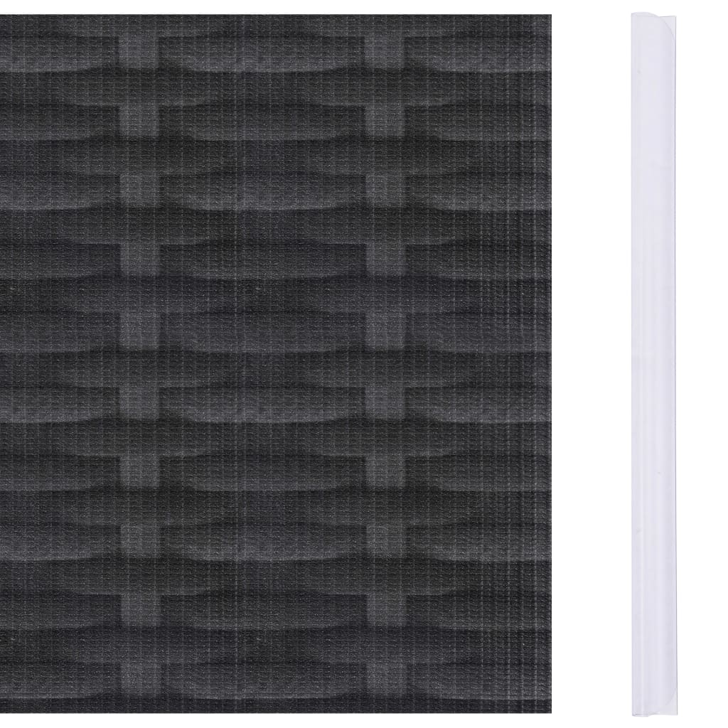 Berkfield Garden Privacy Screens 4 pcs PVC 35x0.19 m Rattan Pattern