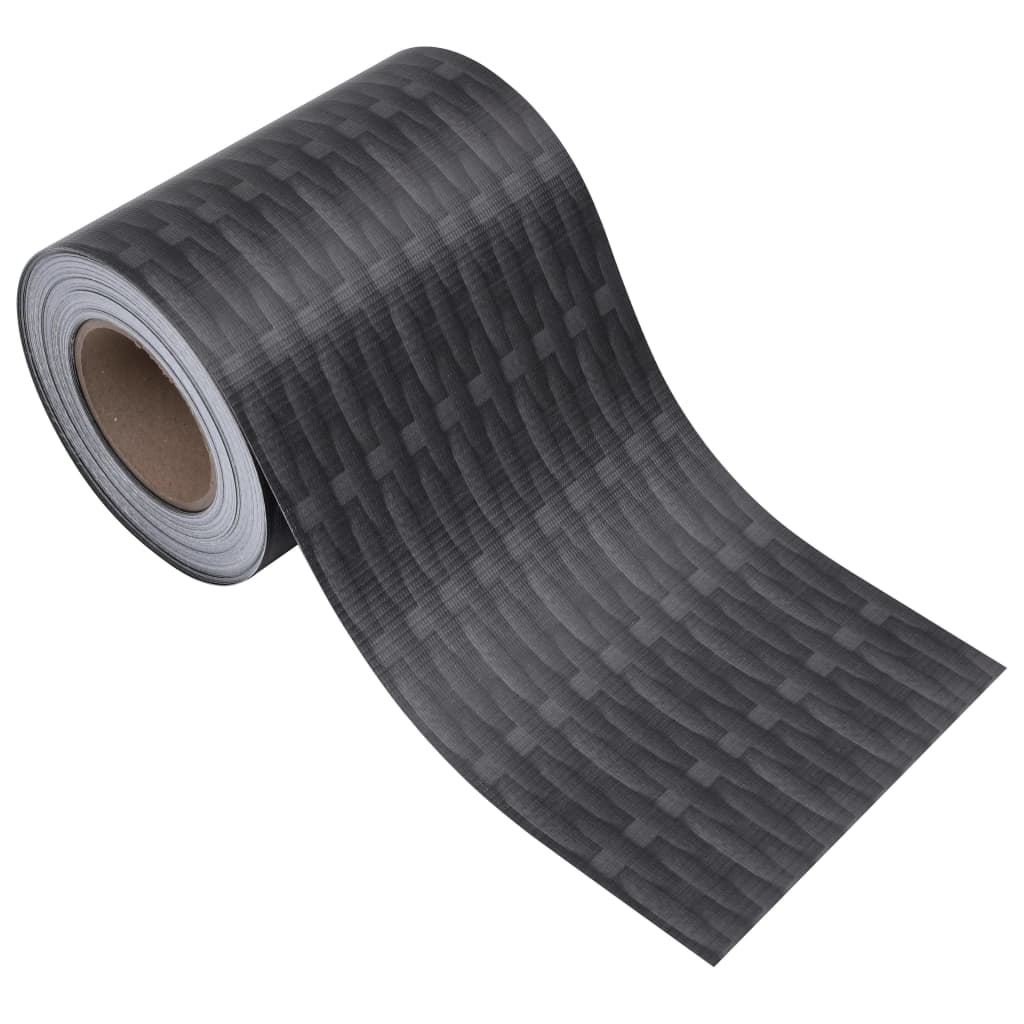 Berkfield Garden Privacy Screens 4 pcs PVC 35x0.19 m Rattan Pattern