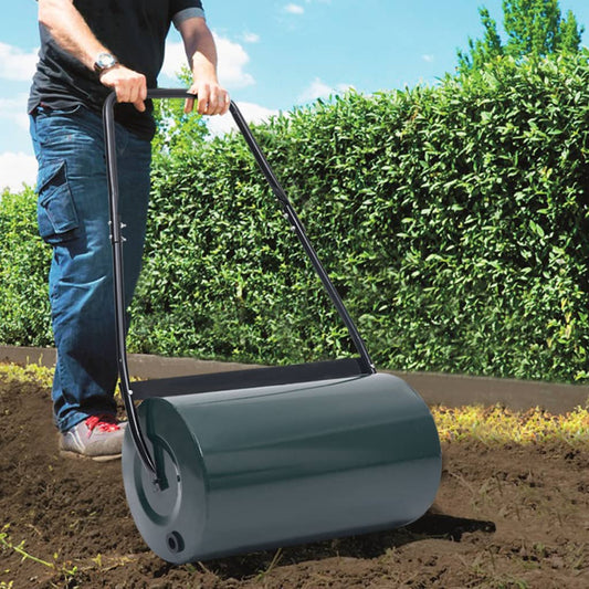 Berkfield Lawn Roller Green and Black 57 cm 43 L