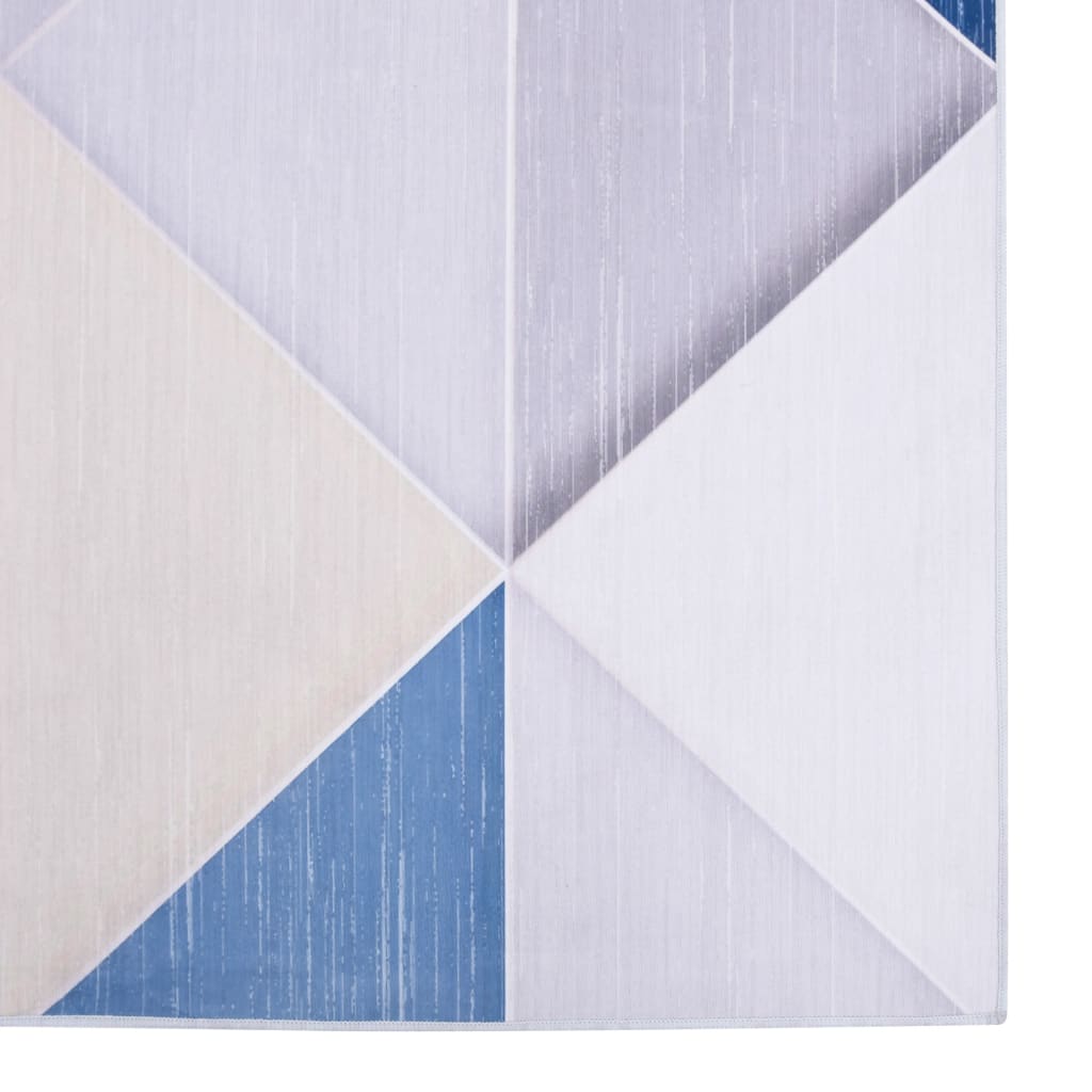 Berkfield Printed Rug Multicolour 160x230 cm Fabric