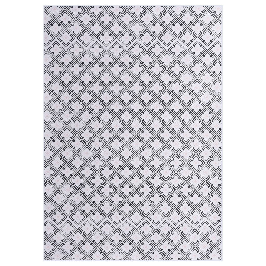 Berkfield Printed Rug Multicolour 140x200 cm Fabric