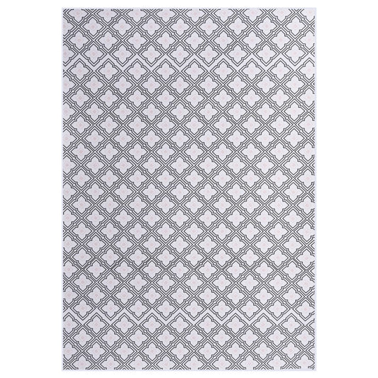 Berkfield Printed Rug Multicolour 140x200 cm Fabric