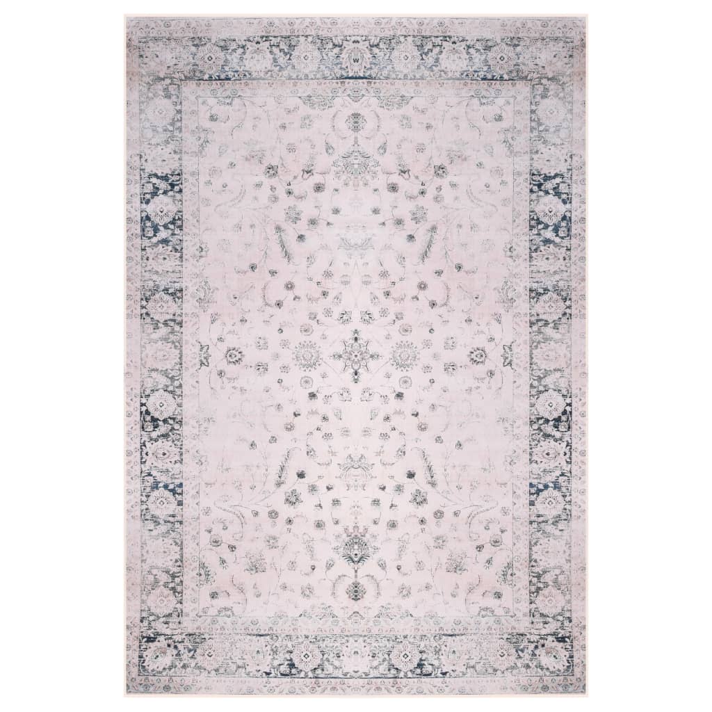 Berkfield Printed Rug Multicolour 120x160 cm Fabric