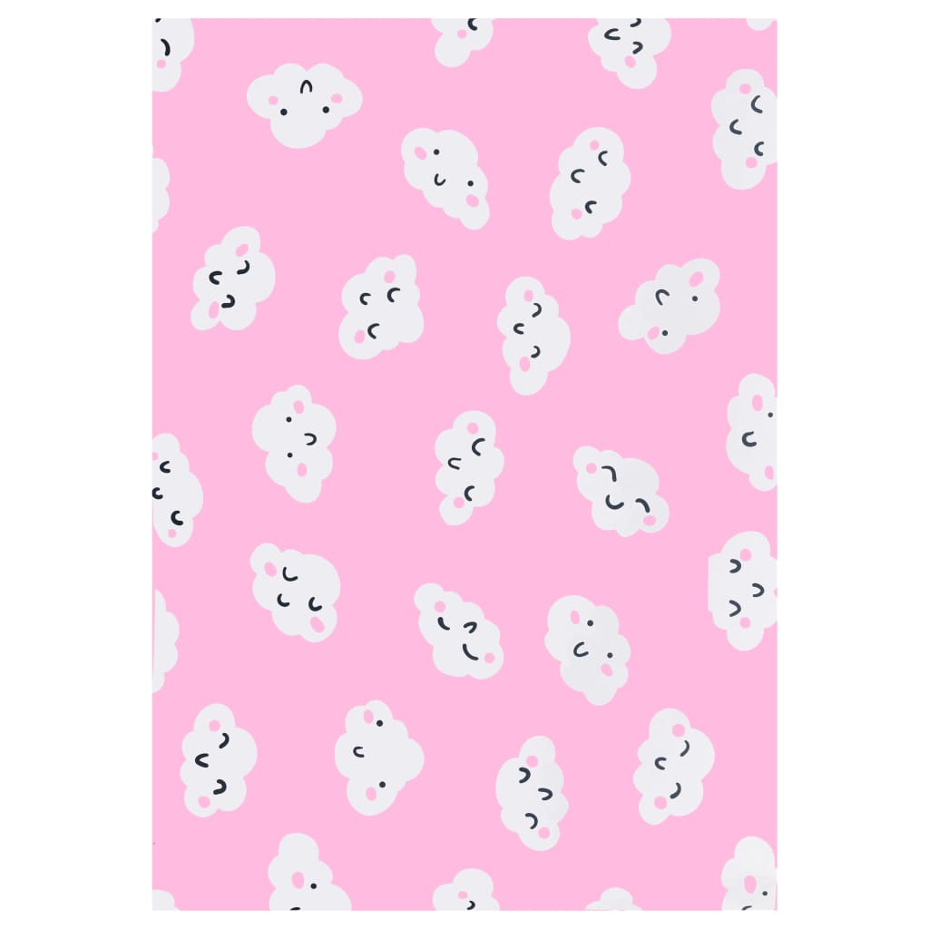 Berkfield Printed Rug Multicolour 80x150 cm Fabric