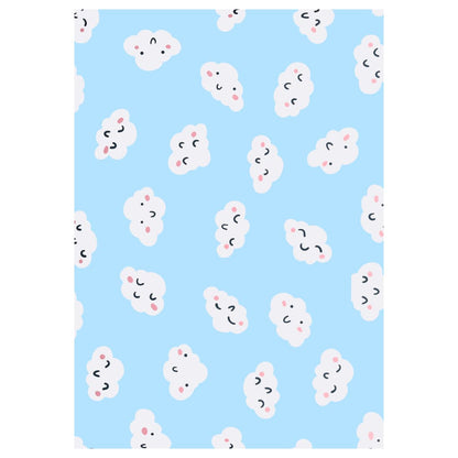 Berkfield Printed Rug Multicolour 120x160 cm Fabric