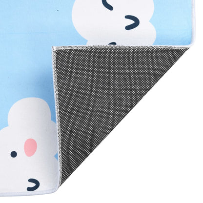 Berkfield Printed Rug Multicolour 120x160 cm Fabric