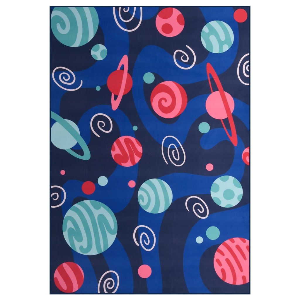 Berkfield Printed Rug Multicolour 80x150 cm Fabric