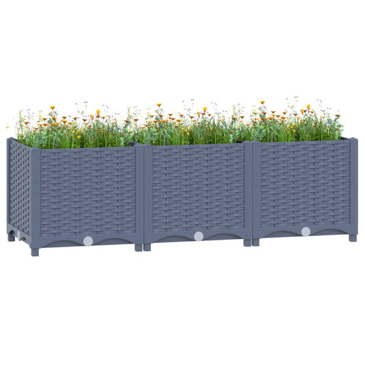 Berkfield Raised Bed 120x40x38 cm Polypropylene