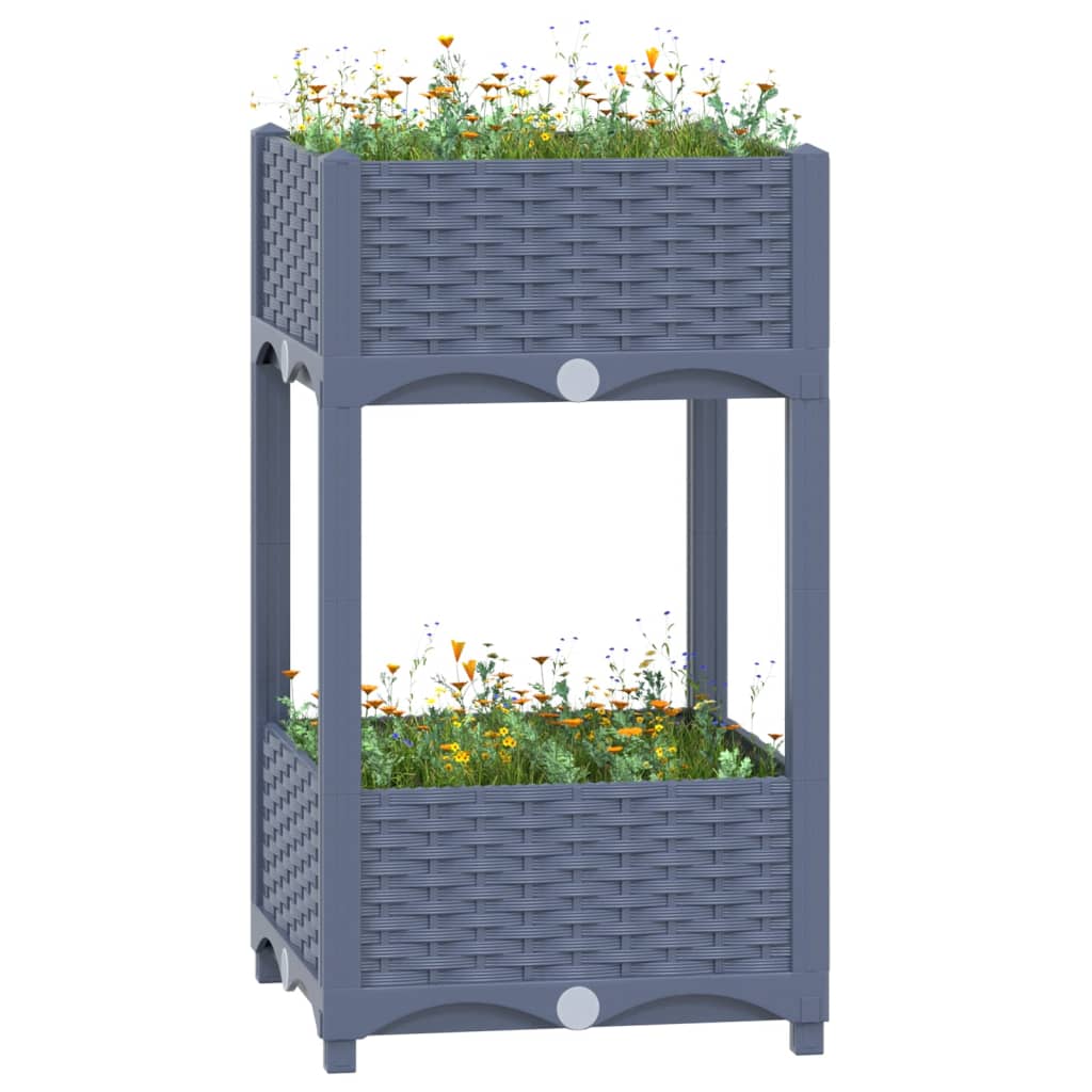 Berkfield Raised Bed 40x40x71 cm Polypropylene