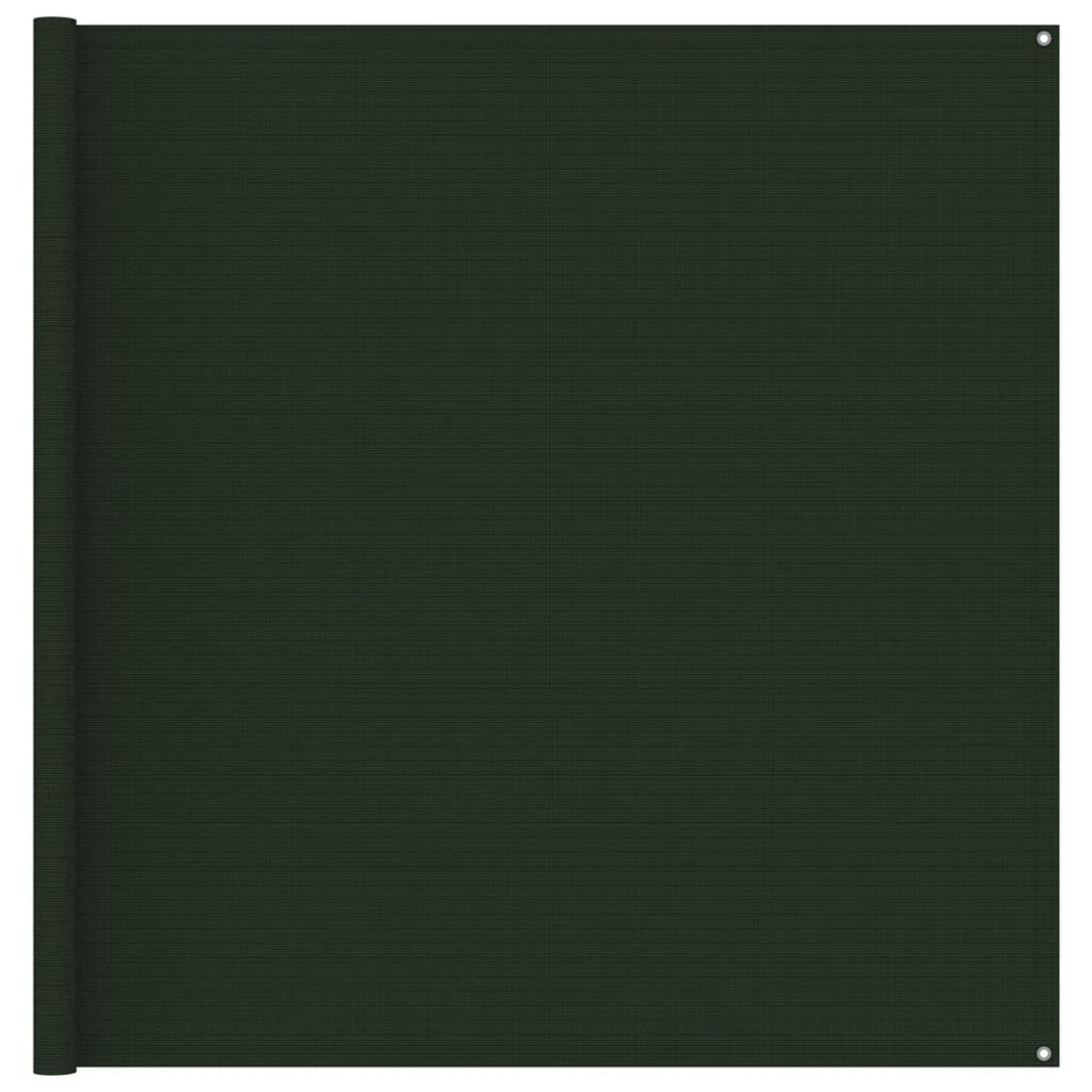 Berkfield Tent Carpet 200x400 cm Dark Green