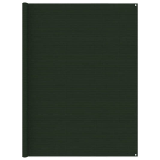 Berkfield Tent Carpet 250x450 cm Dark Green