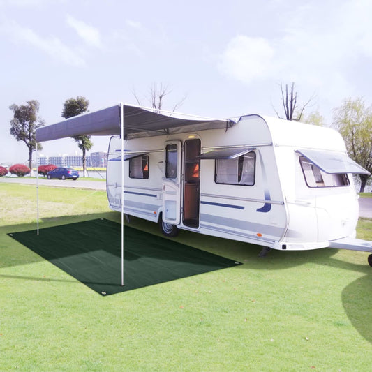Berkfield Tent Carpet 250x550 cm Dark Green HDPE