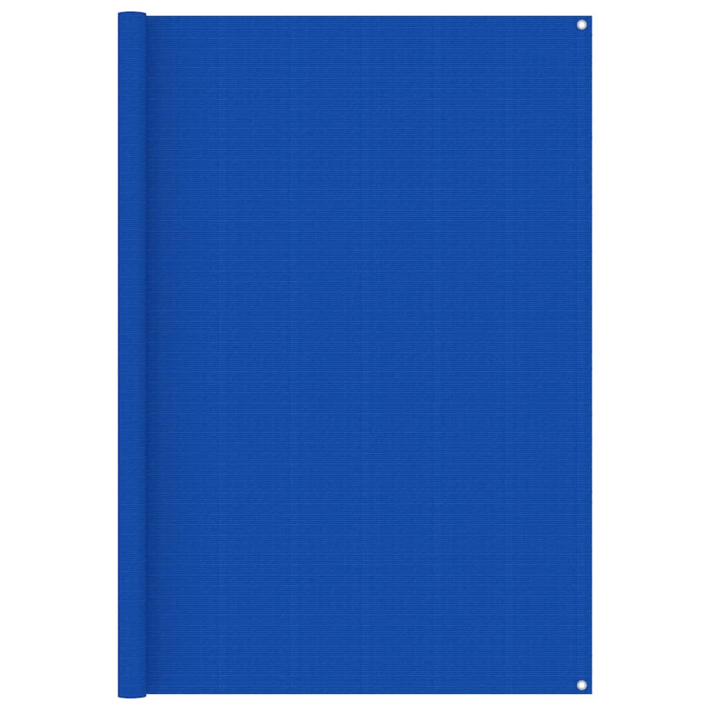 Berkfield Tent Carpet 200x400 cm Blue HDPE
