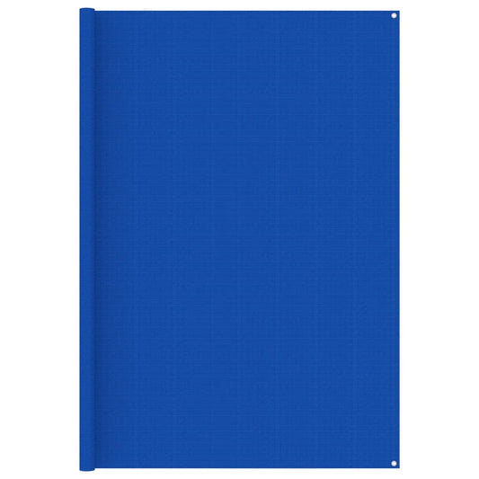 Berkfield Tent Carpet 250x250 cm Blue HDPE