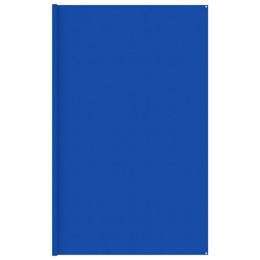 Berkfield Tent Carpet 400x400 cm Blue HDPE