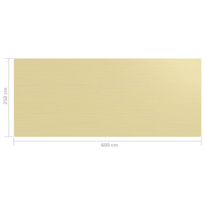 Berkfield Tent Carpet 250x600 cm Beige
