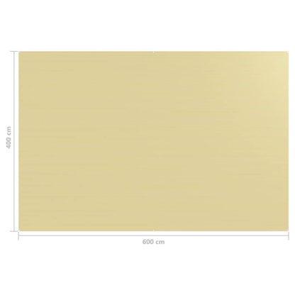 Berkfield Tent Carpet 400x600 cm Beige