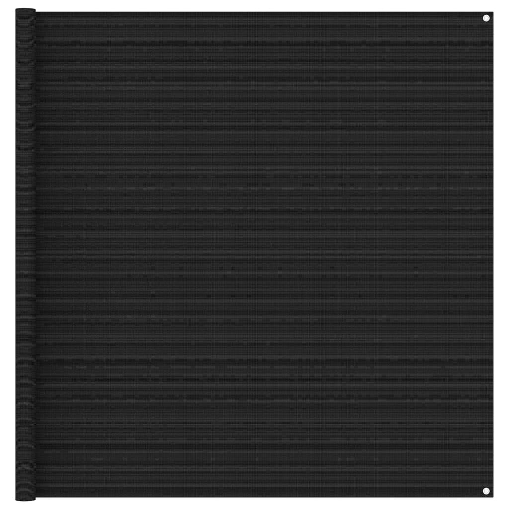 Berkfield Tent Carpet 200x200 cm Black