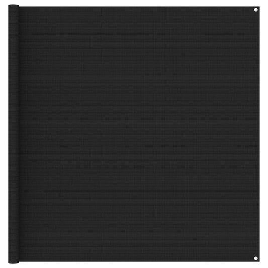 Berkfield Tent Carpet 200x200 cm Black